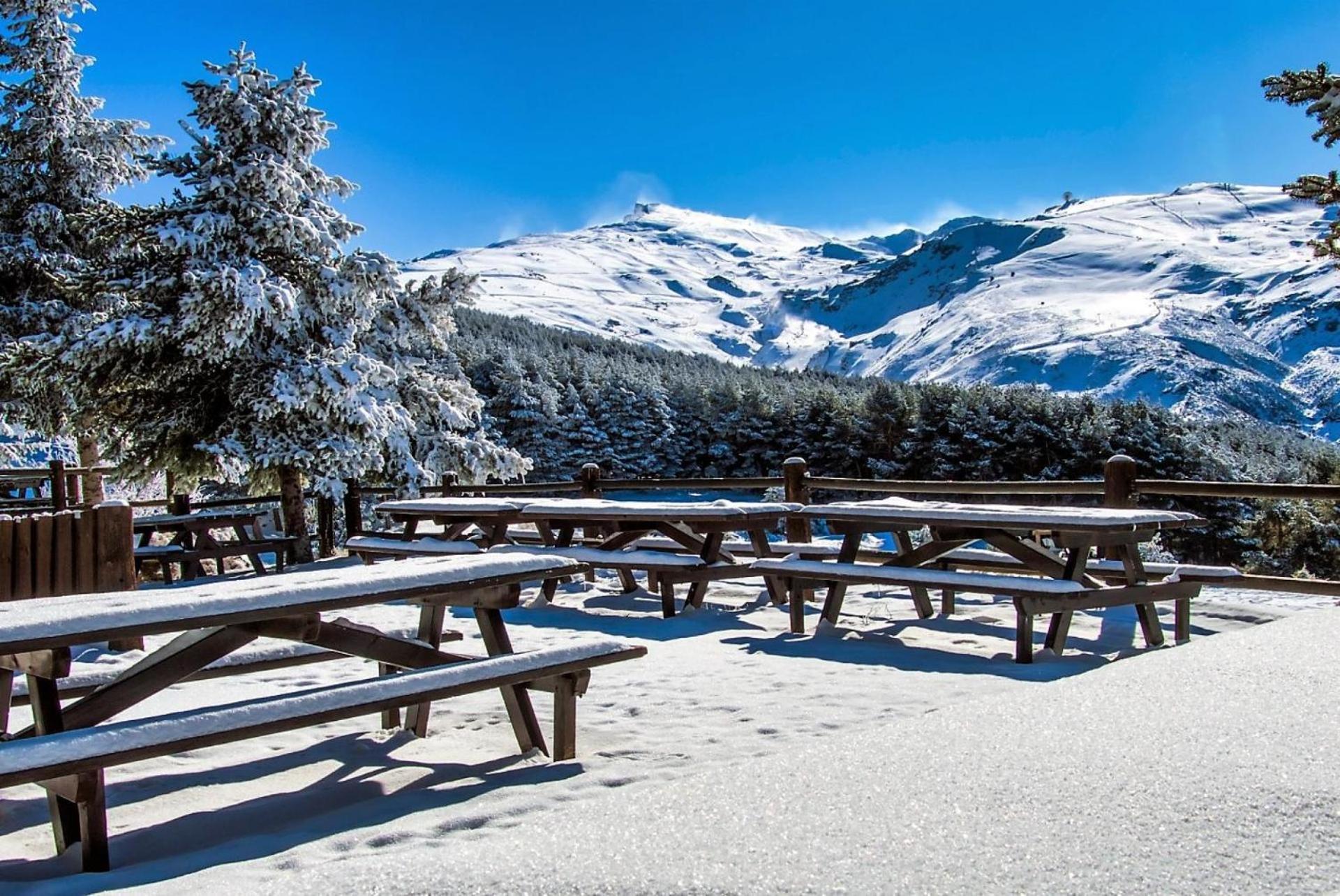 Ski & Snow Apartmentos By Todosierranevada - Plaza Principal Junto A Los Telecabinas Sierra Nevada Exterior foto